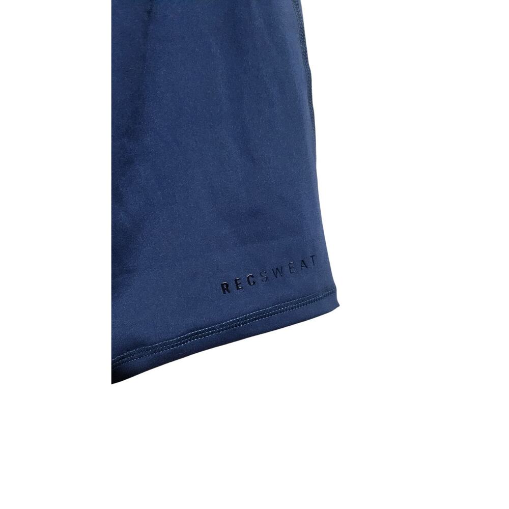 Recsweat Recreation Sweat Bike Unitard Compressive Shorts Built In Bra Blue Sz S - Picture 5 of 12